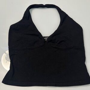 White Fox Halter Tank